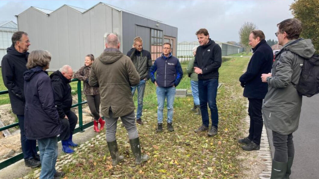 Werkbezoek bij het Waterschap