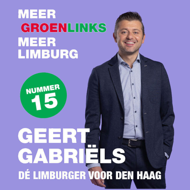 Geert Gabriëls, dé Limburger voor Den Haag