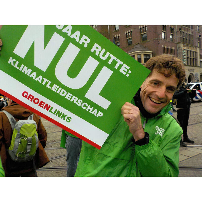 Wim Janssen bij Klimaatmars 2021