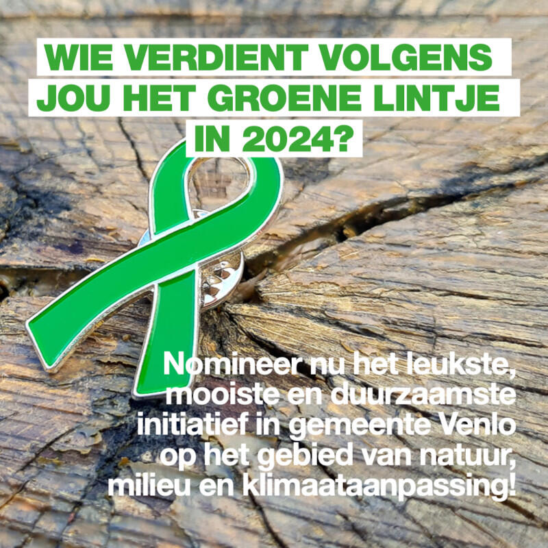 Groen Lintje oproep